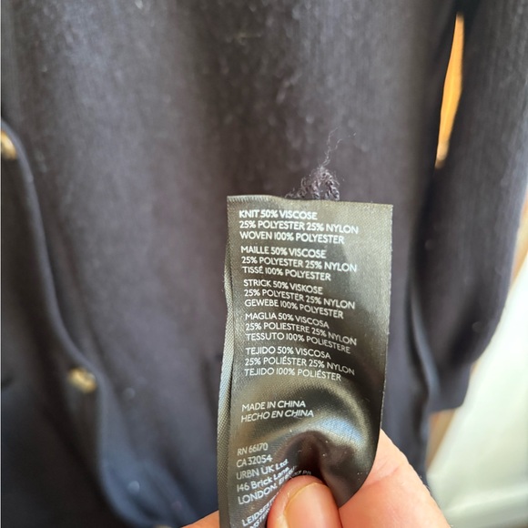 Anthropologie‎ duster/cardigan, maxi with pockets, size small/petite - Picture 2 of 4